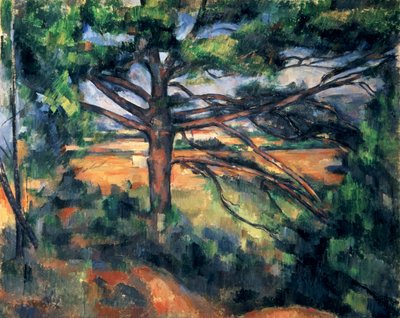 Die große Kiefer, 1895-97 von Paul Cézanne